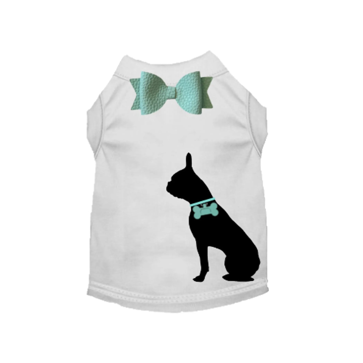 Sniffany Frenchie by Bark Fifth Avenue - Summer Dog Tee & Dress