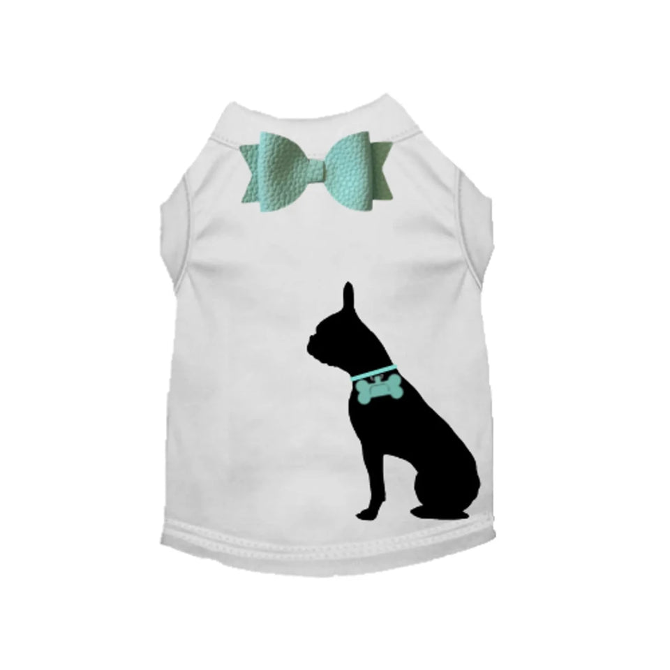Sniffany Frenchie by Bark Fifth Avenue - Summer Dog Tee & Dress - Pets Perfect