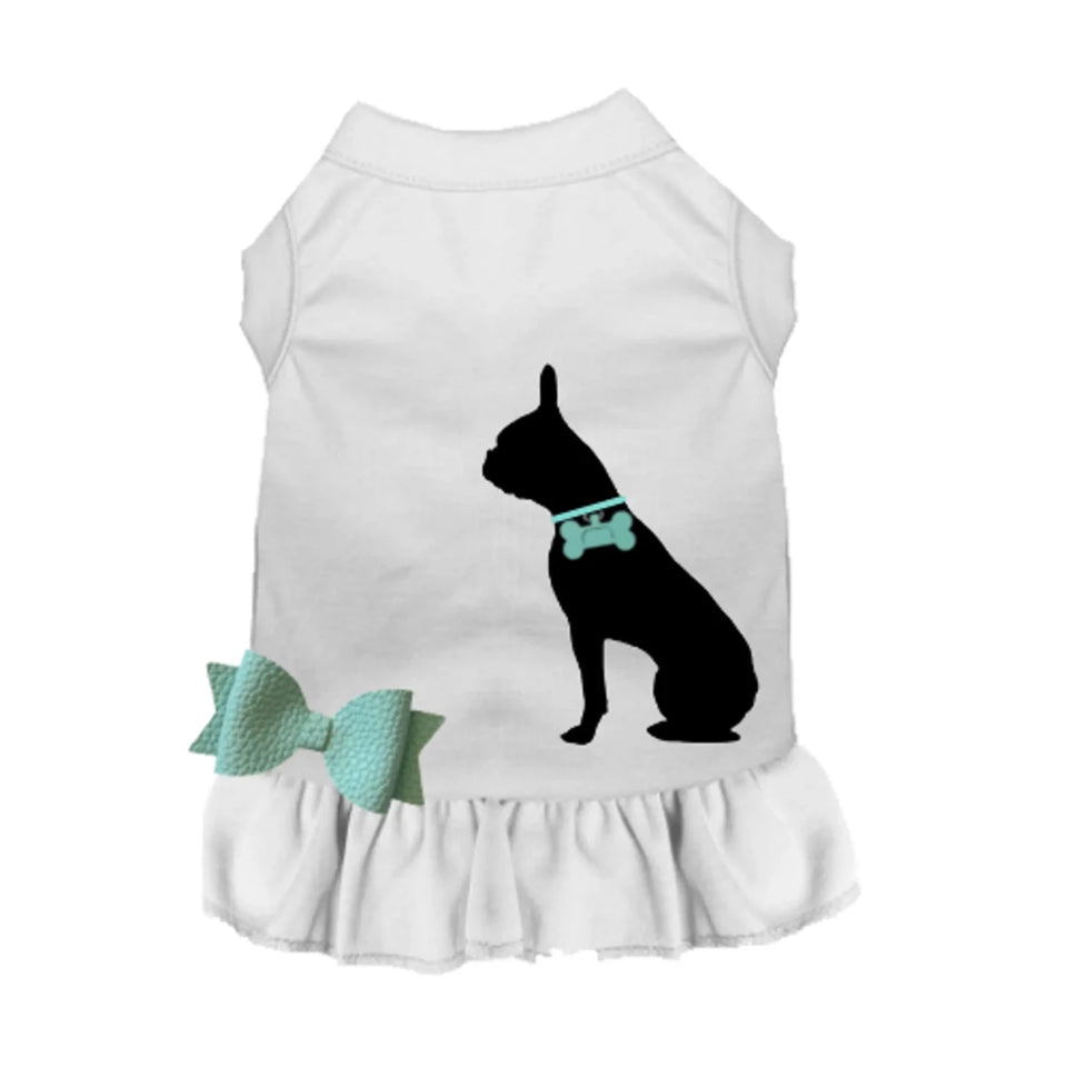 Sniffany Frenchie by Bark Fifth Avenue - Summer Dog Tee & Dress - Pets Perfect