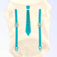 Sniffany Suspenders Tee by Bark Fifth Avenue - Designer Dog Shirt