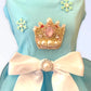 Snow Queen Dress - Rhinestone Holiday Dog Dress by Bark Fifth Avenue