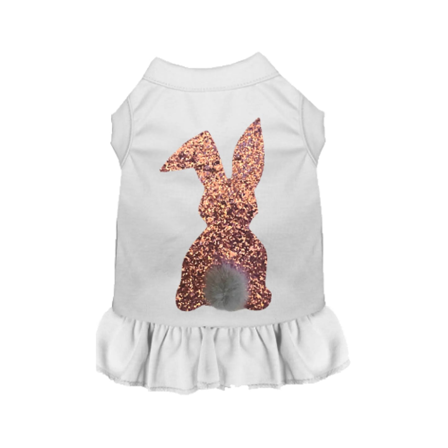Bark Fifth Avenue Sparkle Bunny Dog Dress and Shirt - Pack of 1