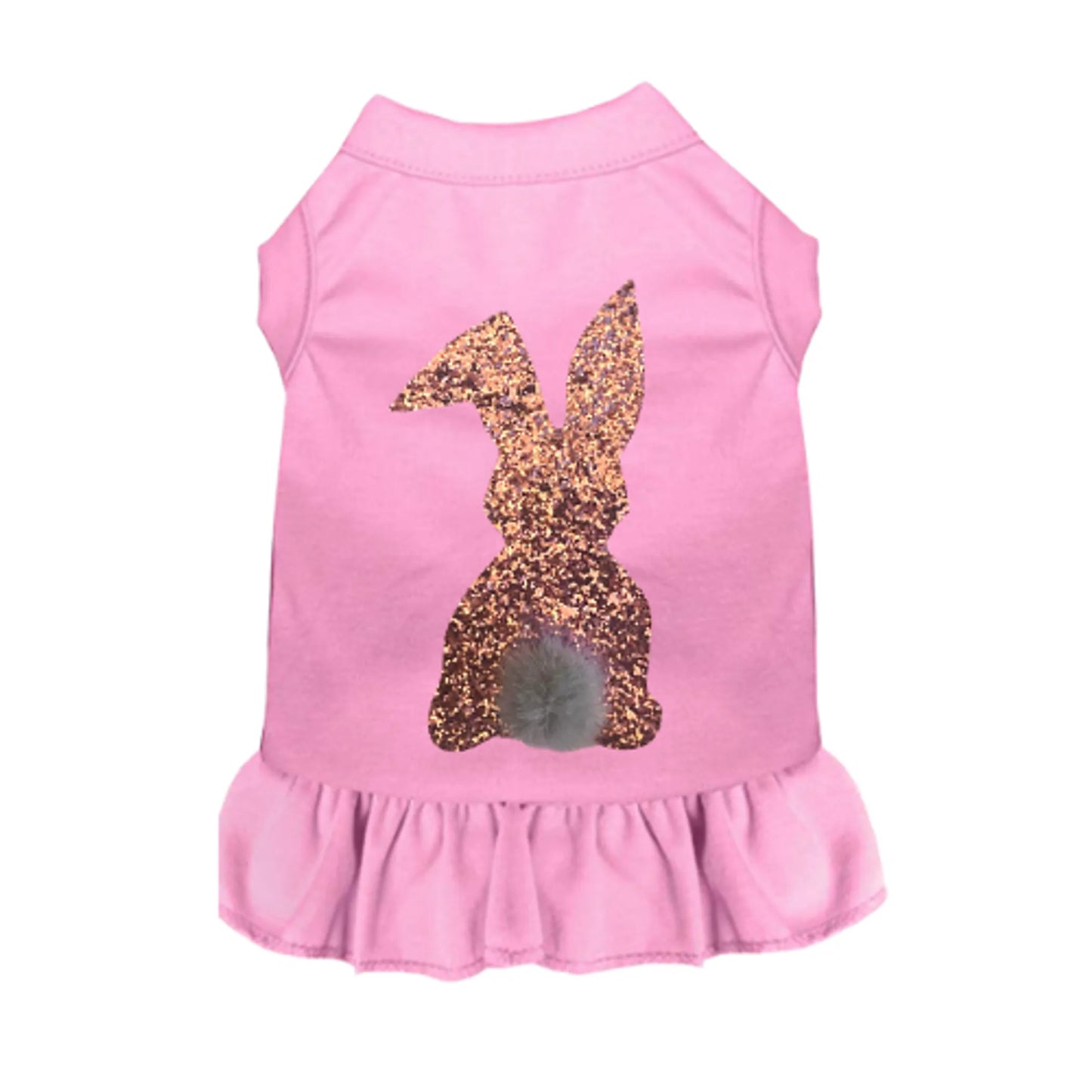 Bark Fifth Avenue Sparkle Bunny Dog Dress and Shirt - Pack of 1