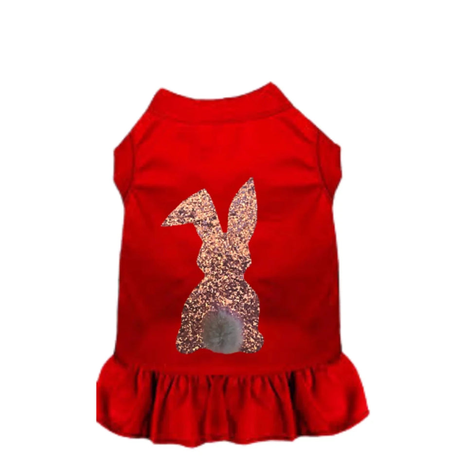 Bark Fifth Avenue Sparkle Bunny Dog Dress and Shirt - 1 ct - Pets Perfect