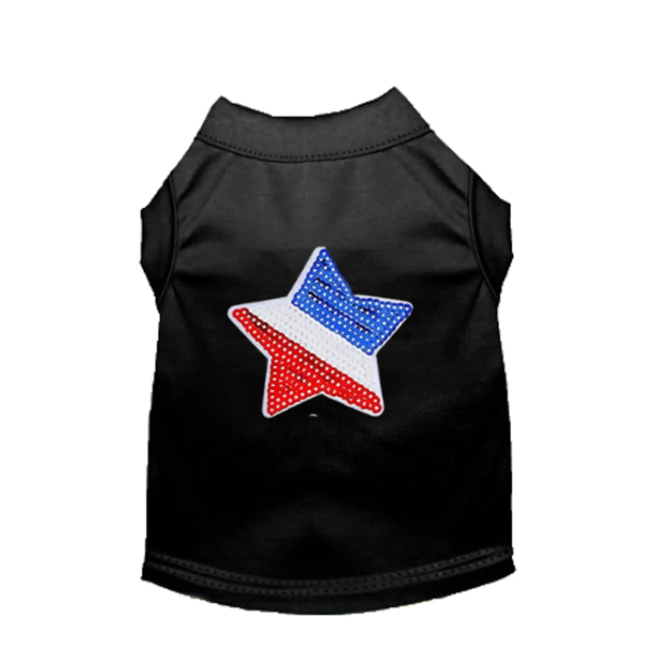 Stars, Stripes & Bows Dog Shirt and Dress by Bark Fifth Avenue - Pets Perfect