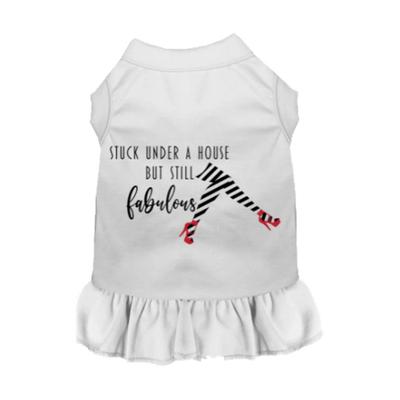 Still Fabulous Dress - Sleeveless Halloween Dog Dress by Bark Fifth Avenue - Pets Perfect