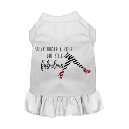 Still Fabulous Dress - Sleeveless Halloween Dog Dress by Bark Fifth Avenue