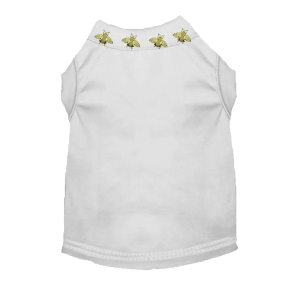 Studded Bee Tee Dog Shirt by Bark Fifth Avenue - Pets Perfect