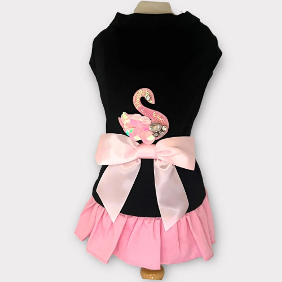 Swan Princess Spring Dog Dress by Bark Fifth Avenue - Pets Perfect