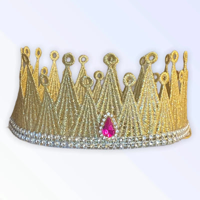 The Golden Glitz Dog Crown by Bark Fifth Avenue - Pets Perfect