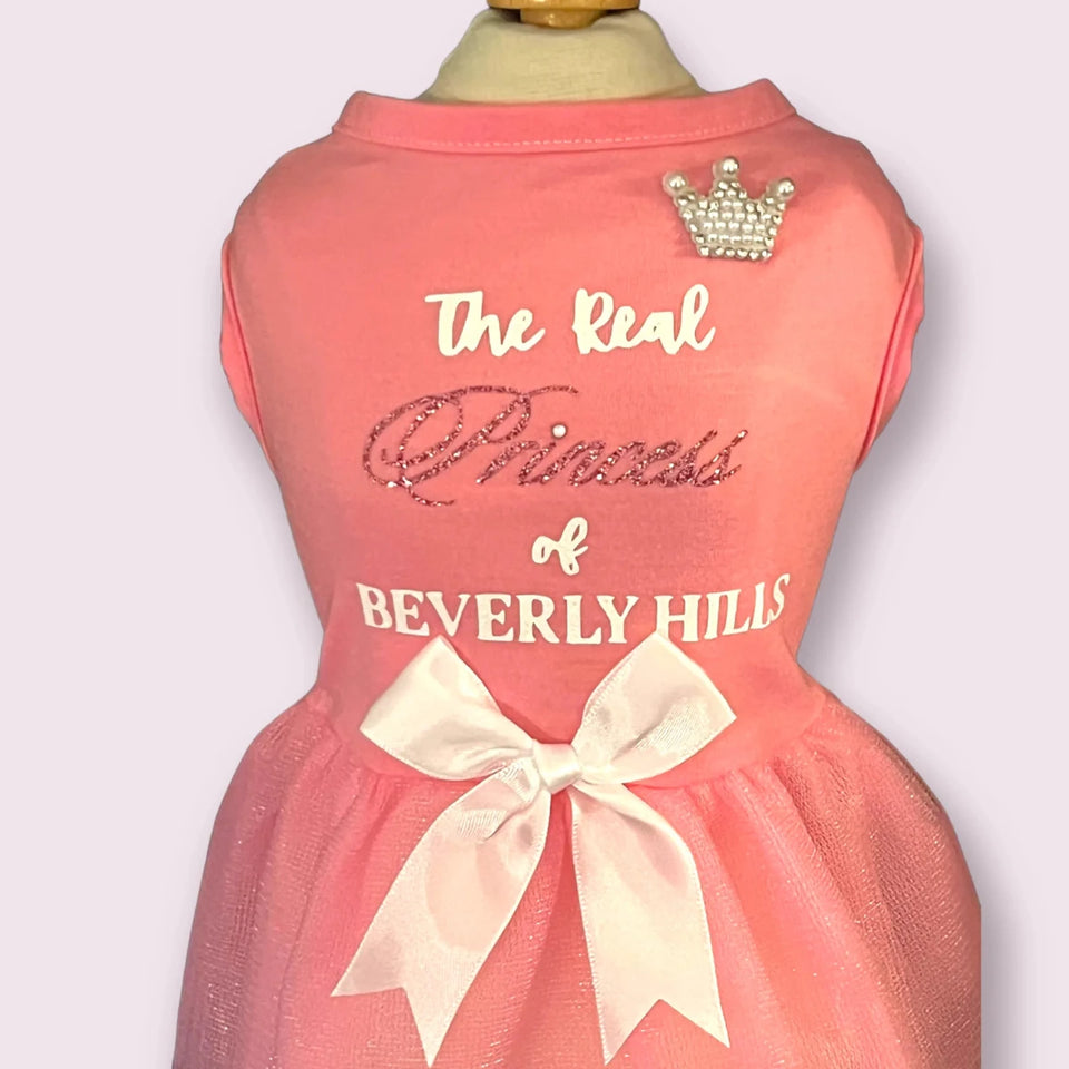 The Real Princess of Beverly Hill's Dog Dress - Bark Fifth Avenue Small/S23 - Pets Perfect