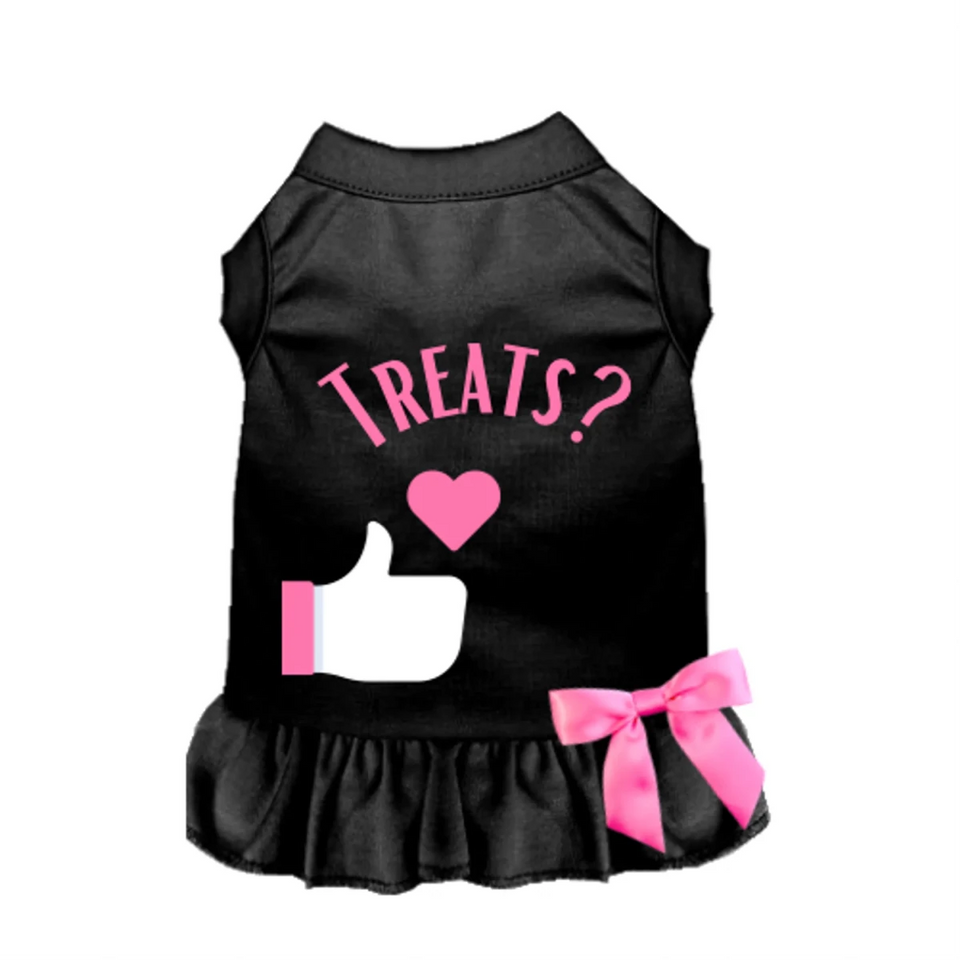 Dog Treats Like! Dog Dress & Shirt - Valentine's Day Dog Apparel by Bark Fifth Avenue - Pets Perfect