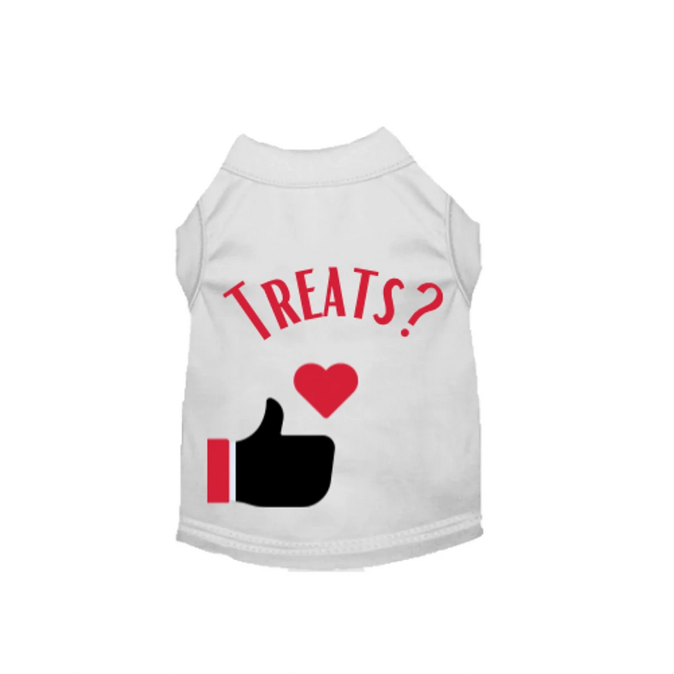 Dog Treats Like! Dog Dress & Shirt - Valentine's Day Dog Apparel by Bark Fifth Avenue - Pets Perfect