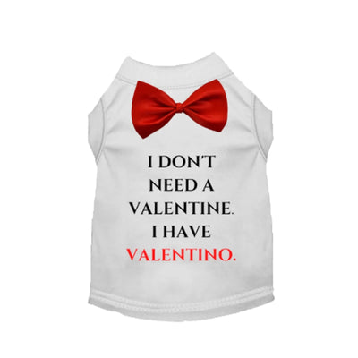 Valentine or Valentino Dog Tee and Dress by Bark Fifth Avenue - Pets Perfect