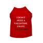Valentine or Valentino Dog Tee and Dress by Bark Fifth Avenue