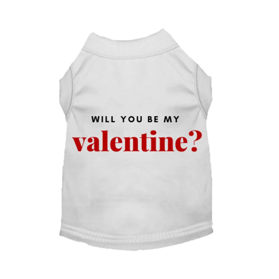 Will You Be My Valentine - Valentine's Day Dog Apparel by Bark Fifth Avenue - Pets Perfect