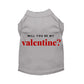 Will You Be My Valentine - Valentine's Day Dog Apparel by Bark Fifth Avenue