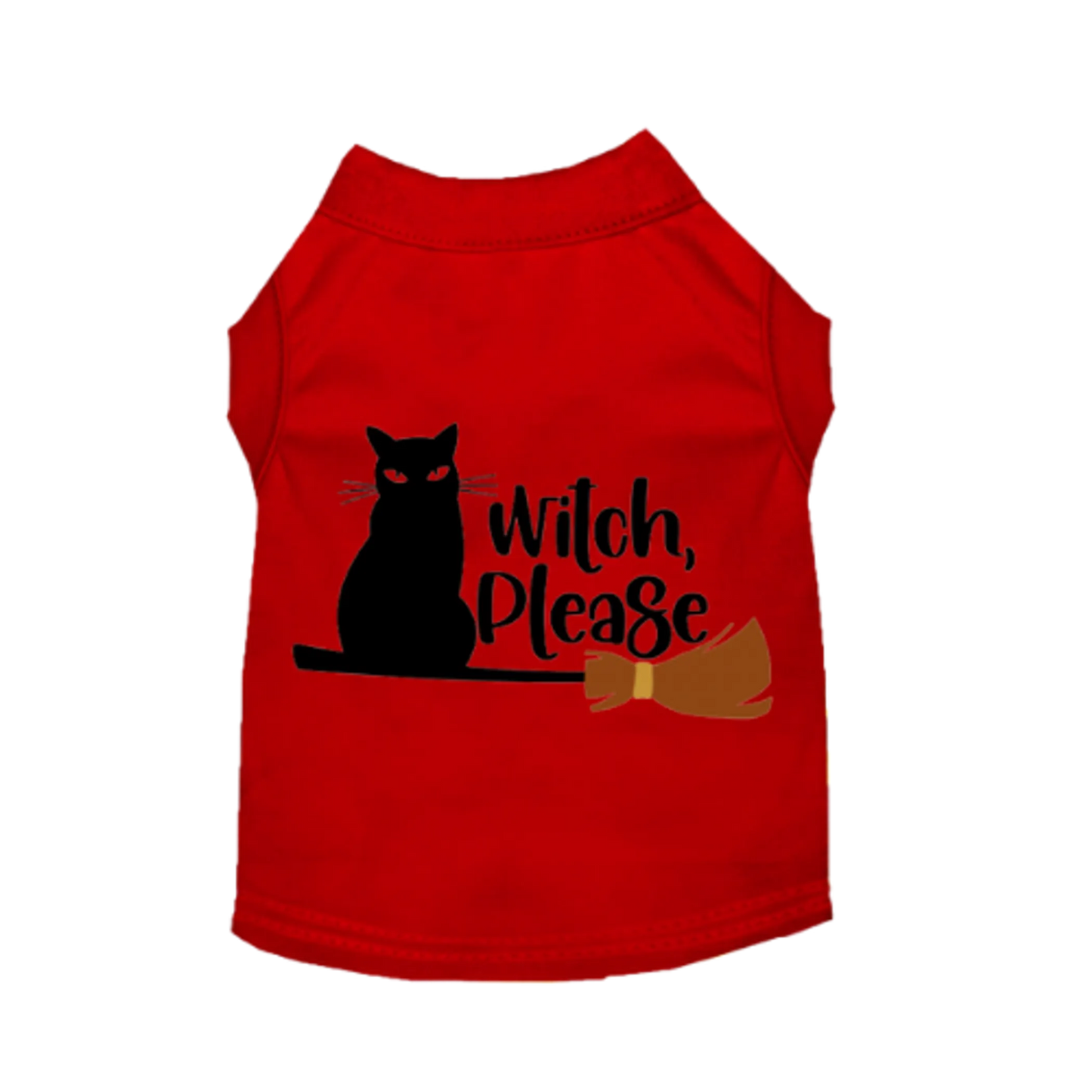 Witch Please Cat Dog Tee and Dress - Halloween Dog Apparel by Bark Fifth Avenue