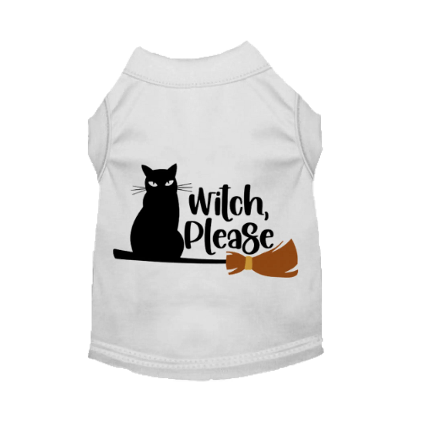 Witch Please Cat Dog Tee and Dress - Halloween Dog Apparel by Bark Fifth Avenue