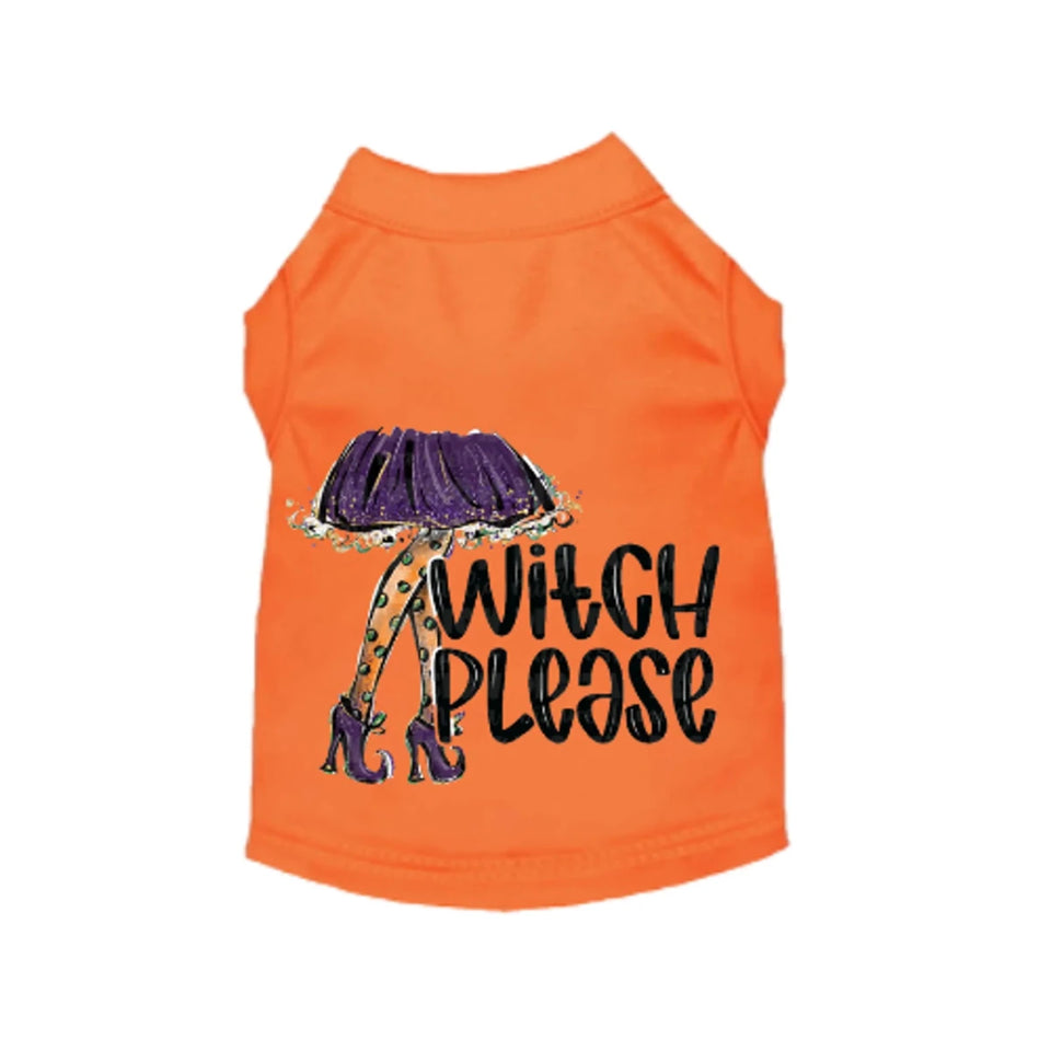 Bark Fifth Avenue Witch Please Dog Dress & Tee - Halloween Pet Costume Apparel - Pets Perfect