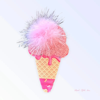 Yummy Ice Cream Drip Cone Hair Clip - Pets Perfect