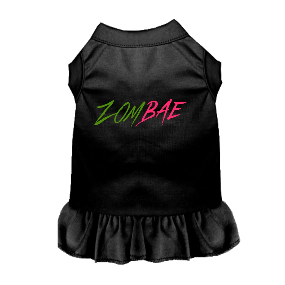 Bark Fifth Avenue ZomBAE Dog Halloween Costume - Dress & Tee Set - Pets Perfect