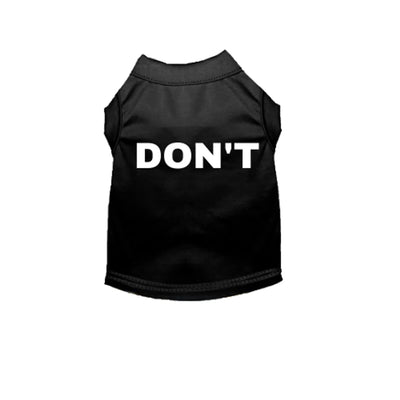 DON'T Dog Shirt & Dress - David Rose-Inspired Dog Apparel by Bark Fifth Avenue - Pets Perfect