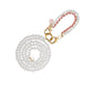 Double Layer Pearl & Chain Lead