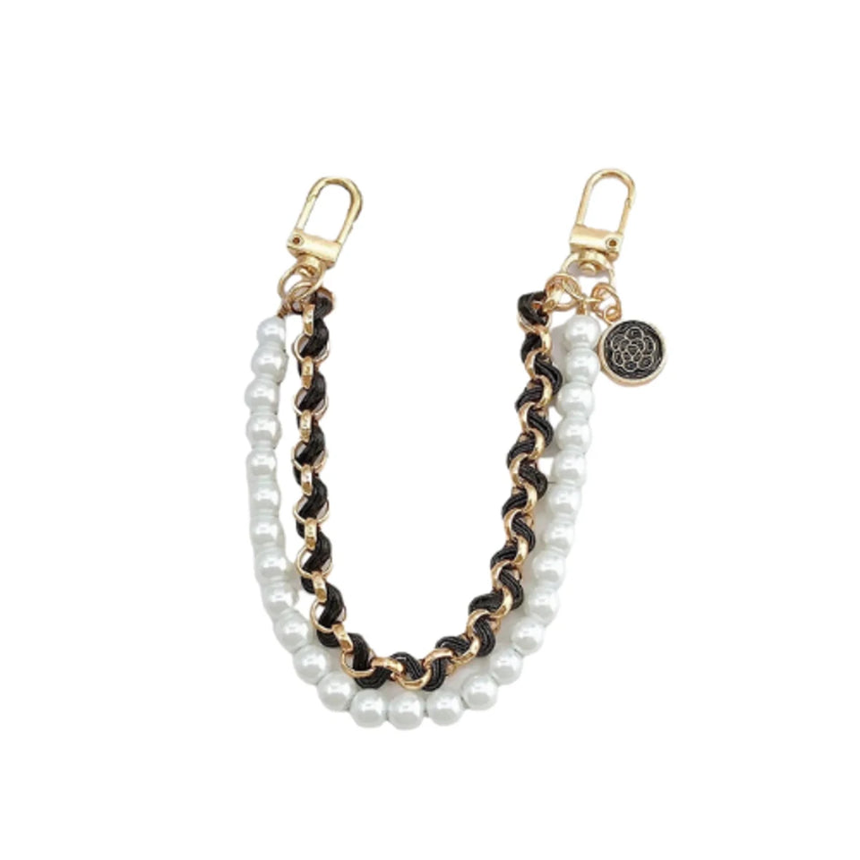 Double Layer Pearl & Chain Lead - Pets Perfect