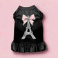 Eiffel Tower Bow Dog Dress by Bark Fifth Avenue
