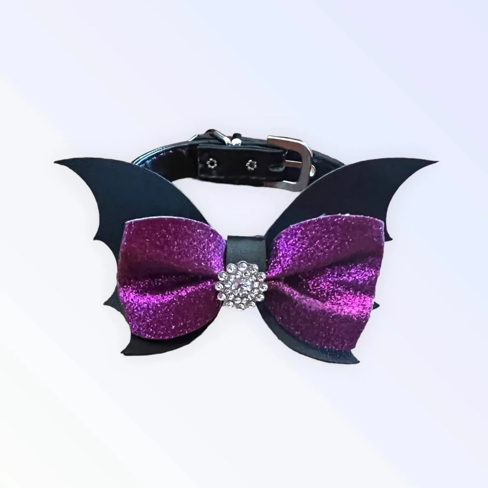 Fa-BOO-lous Bat Dog Collar - Pets Perfect