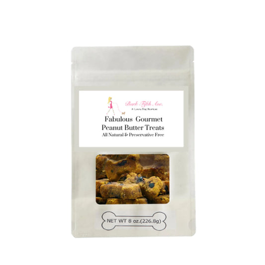 Fabulous Gourmet Peanut Butter Dog Treats - Bark Fifth Avenue