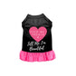 Feed Me Treats & Tell Me I'm Beautiful - Valentine's Day Dog Dress by Bark Fifth Avenue