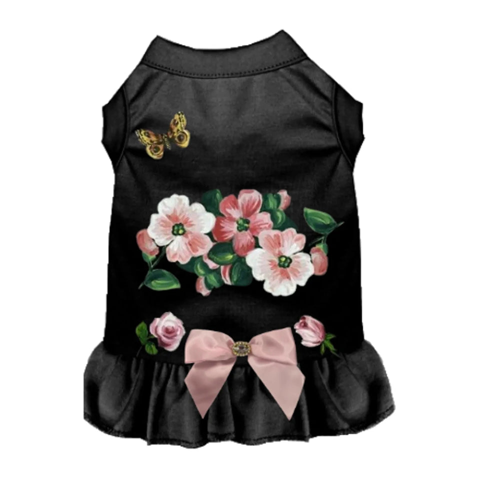 Feels Like A Lovely Spring - Sleeveless Ruffle Dog Dress by Bark Fifth Avenue - Pets Perfect