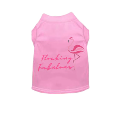 Flocking Fabulous - Summer Dog Tee & Dress by Bark Fifth Avenue - Pets Perfect