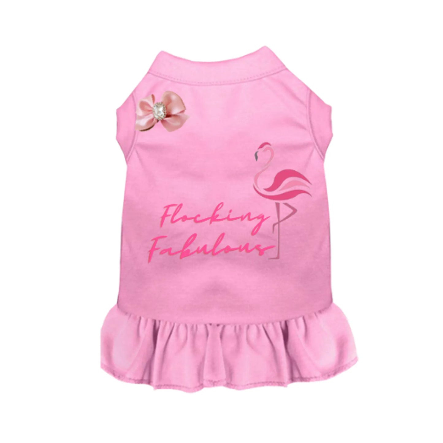 Flocking Fabulous - Summer Dog Tee & Dress by Bark Fifth Avenue