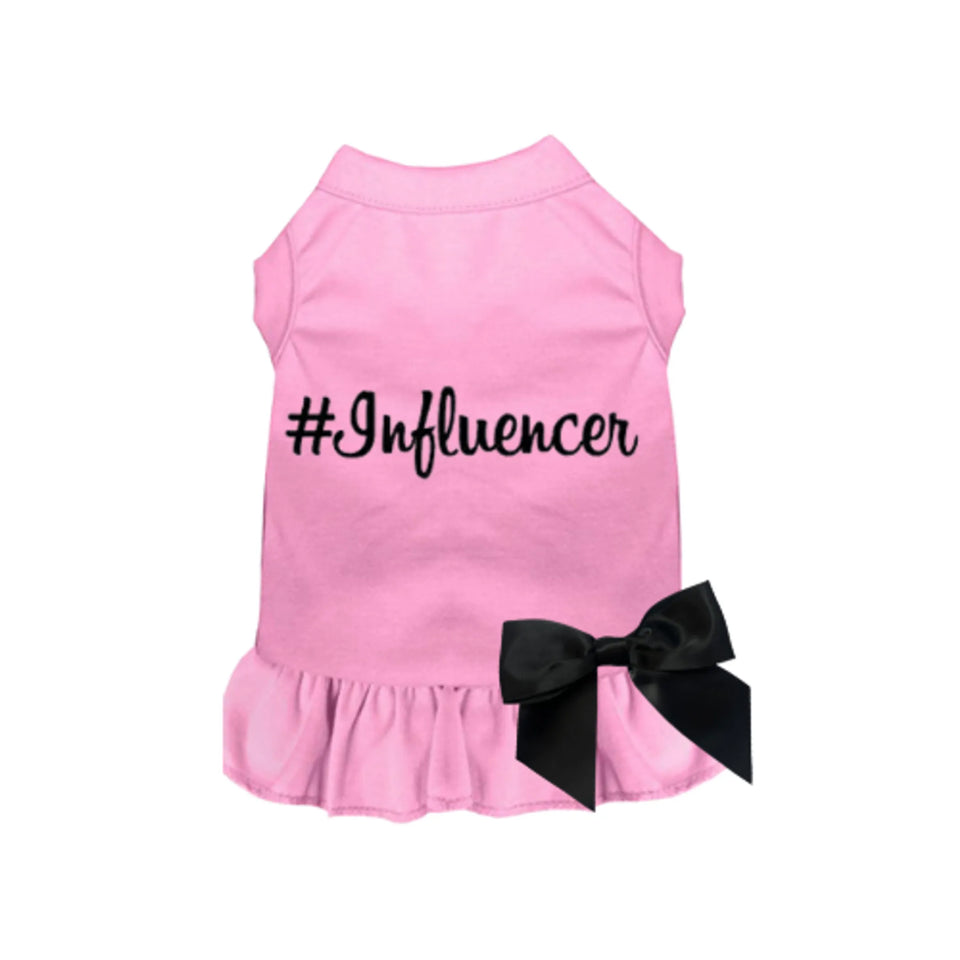 #Influencer Dog Dress - InstaFamous Collection, Pink/3X LARGE, view 14