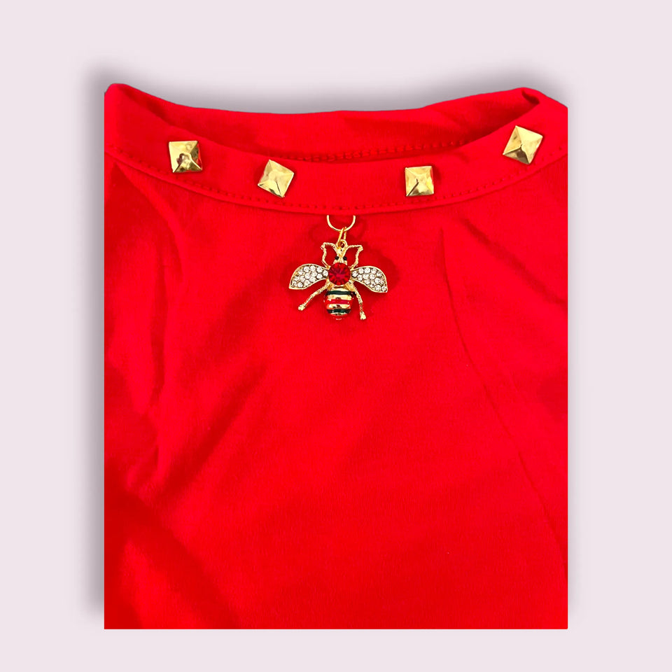Bee Mine Dog Shirt by Bark Fifth Avenue, view 11