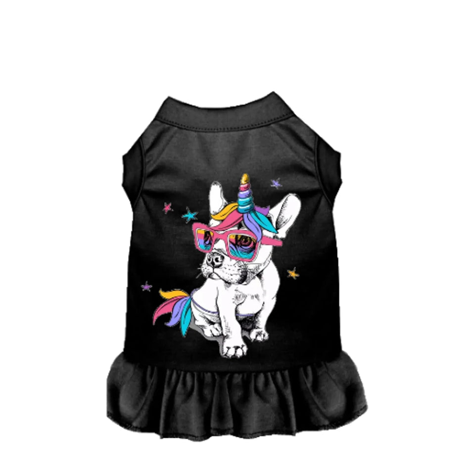 Frenchiecorn Dog Shirt and Dress by Bark Fifth Avenue - Pets Perfect