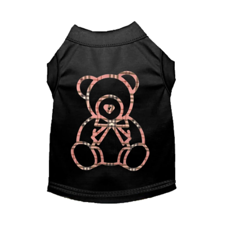 Furberry Bear Tee - Designer-Inspired Dog Tee by Bark Fifth Avenue - Pets Perfect