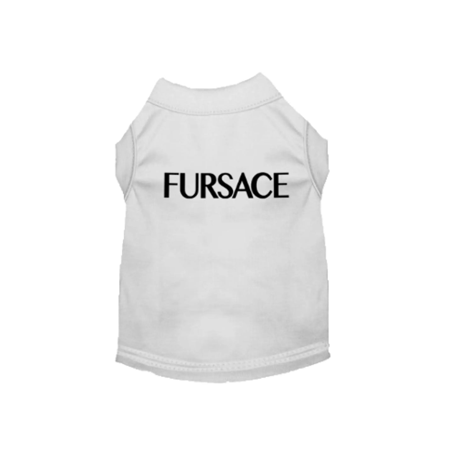 Fursace, Fursace, Fursace! Dog Tee & Dress - Designer-Inspired Logo Dog Apparel by Bark Fifth Avenue