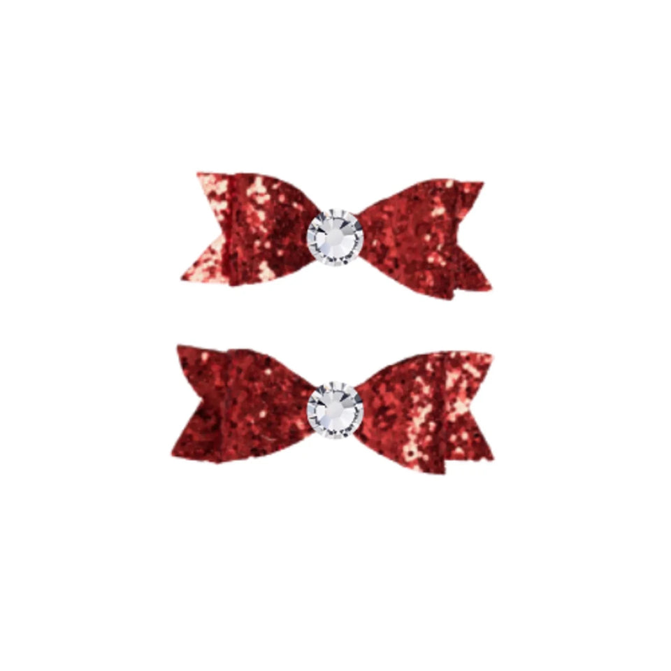 Bark Fifth Avenue Glitter & Glam Dog Bows - 1 ct - Pets Perfect
