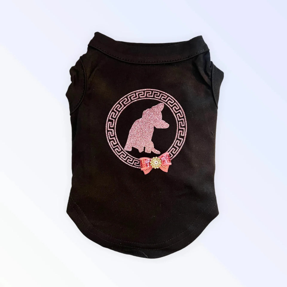 Glitterazzi Frenchie Tee - Bark Fifth Avenue - Pets Perfect