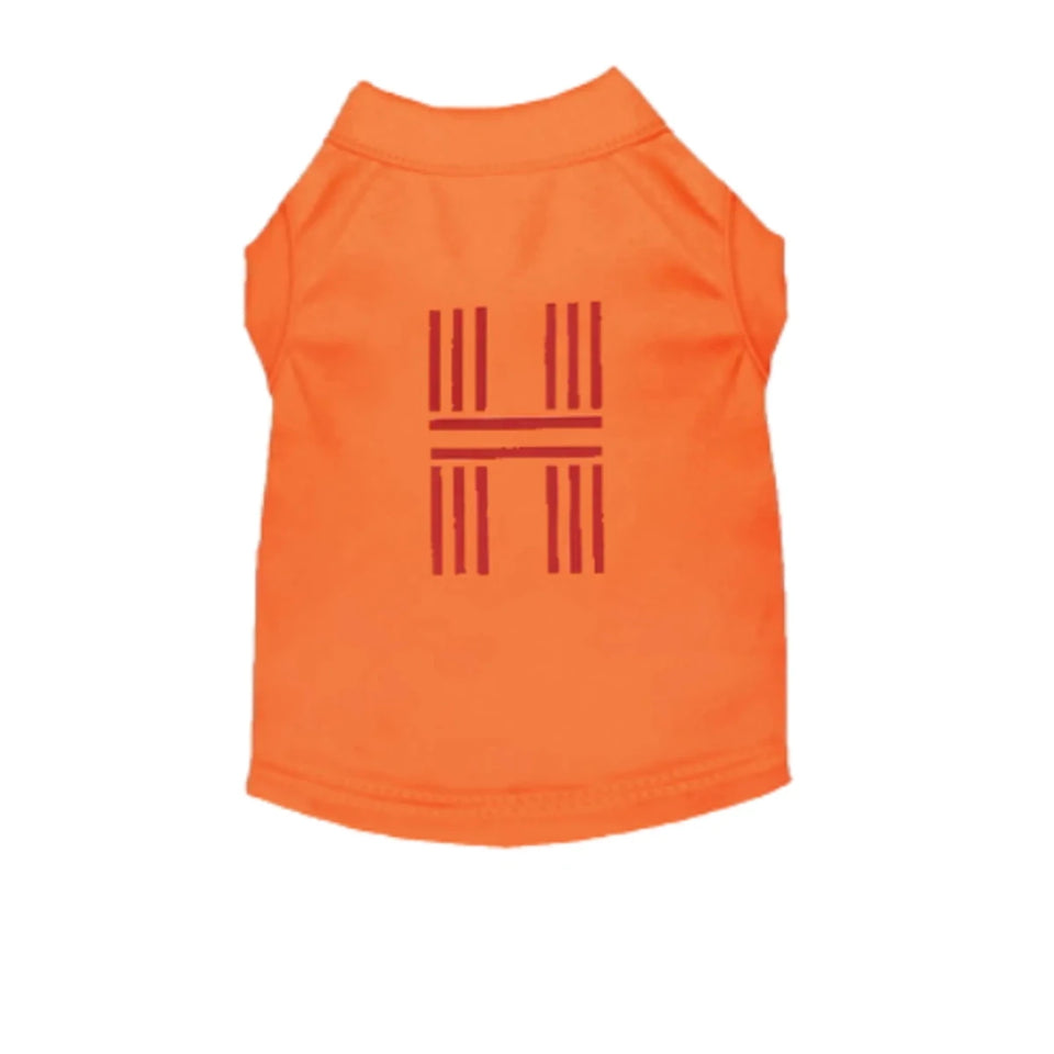 H is for Hairmes Tee - Designer-Inspired Dog Tee by Bark Fifth Avenue - Pets Perfect