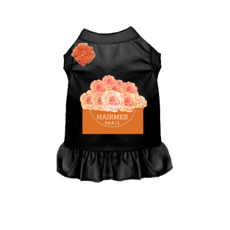 Hairmes Flowers Dog Dress by Bark Fifth Avenue - Pets Perfect