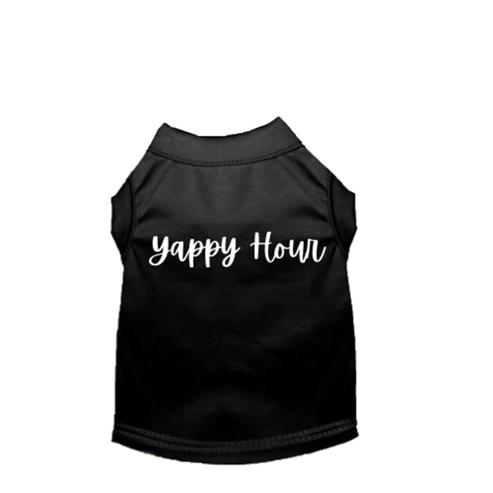 Happy Yappy Hour Matching Dog Dress or Tee by Bark Fifth Avenue - Pets Perfect
