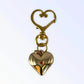 Heart Collar Charm for Dogs - Gold Heart Dog Collar Accessory by Bark Fifth Avenue