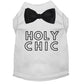 Holy Chic! Dog Tee and Dress with Satin Bow by Bark Fifth Avenue