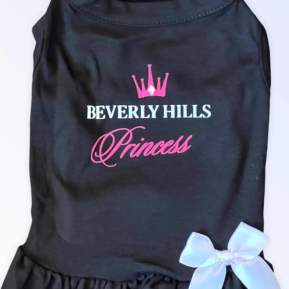 Beverly Hill's Princess Dog Tee and Dress, view 9