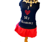 I Love My Mommy Dog Dress - Valentine's Day Dog Dress by Bark Fifth Avenue